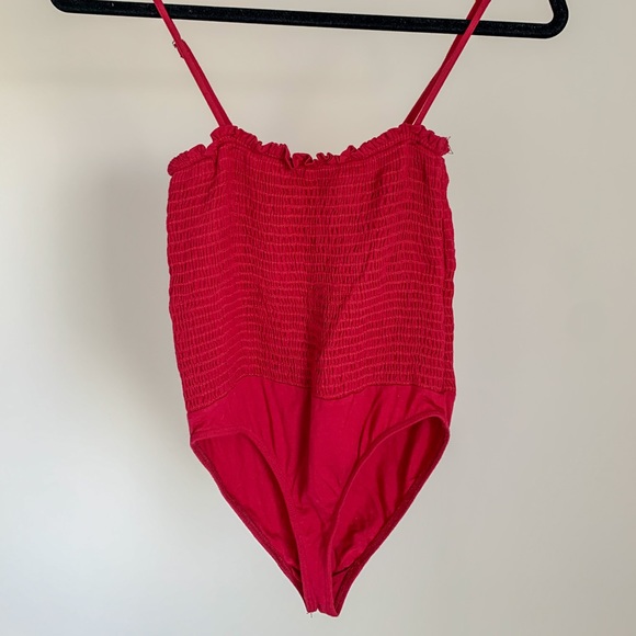 Urban Outfitters Out from Under Smocked Bodysuit - Picture 3 of 3